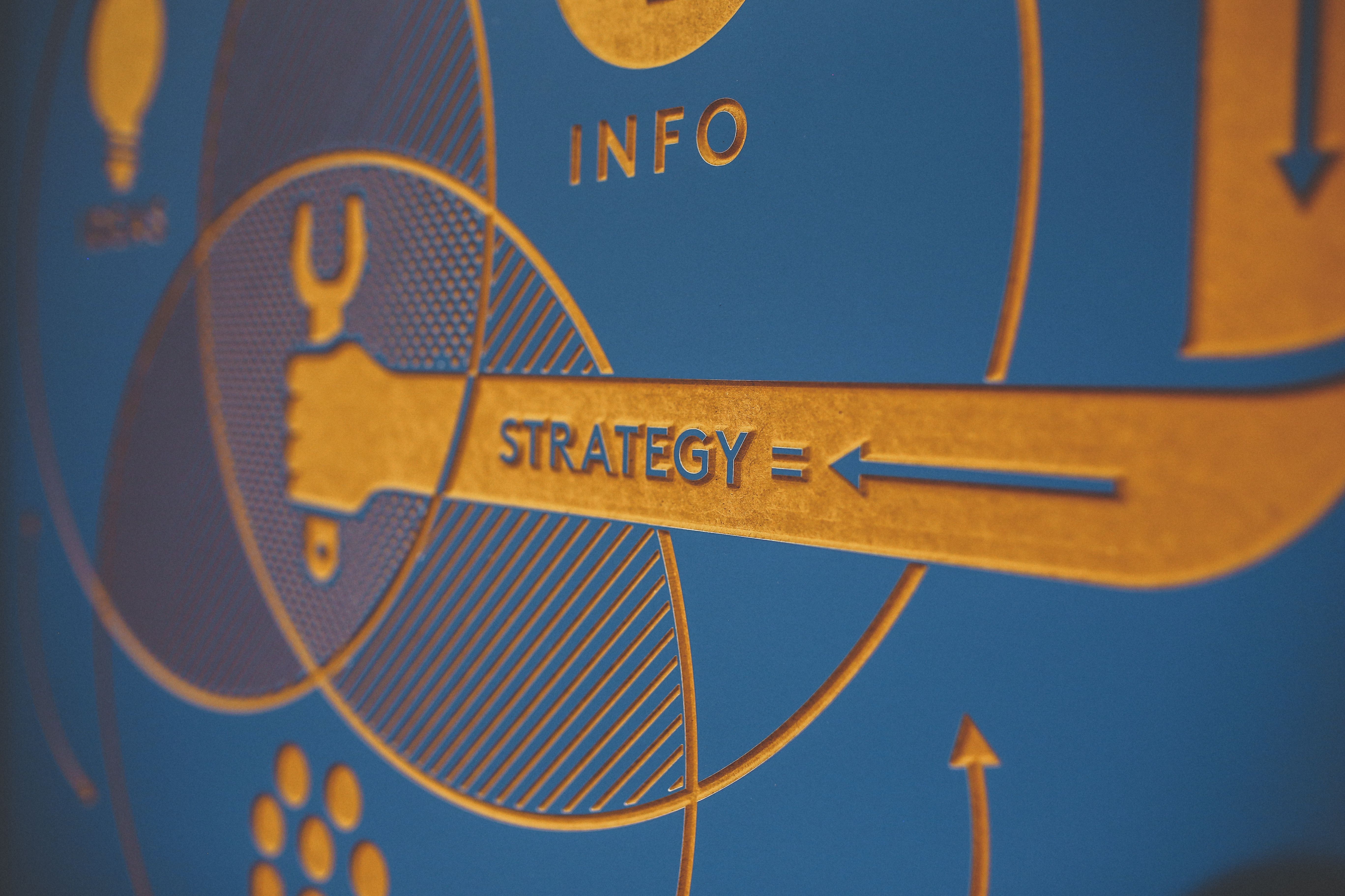 Printed campaign layouts and creative references